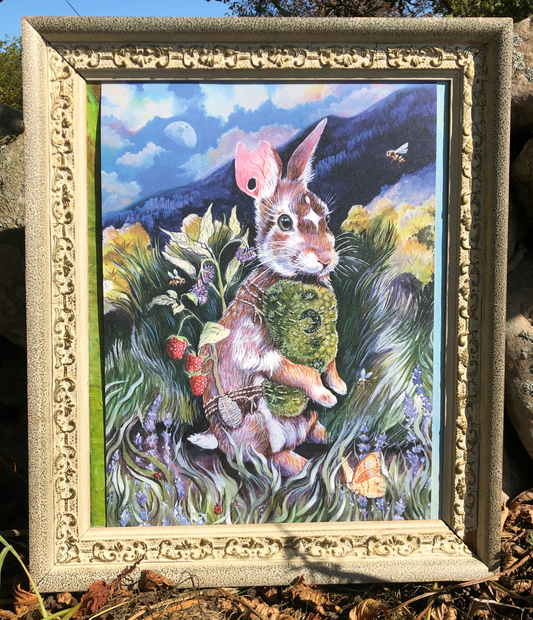 Scufflewort Art Print