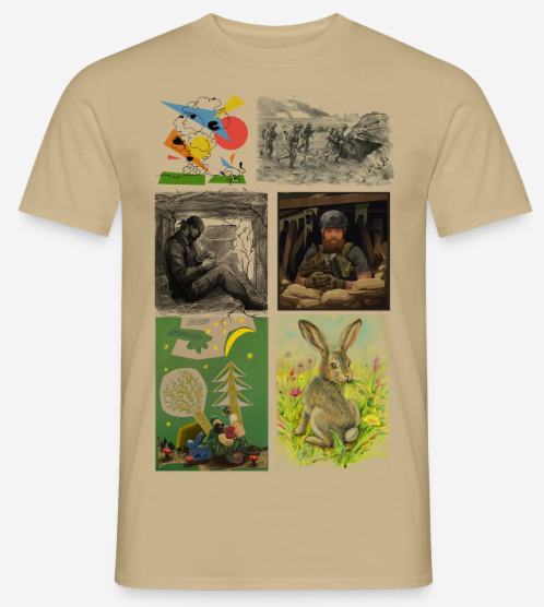 Fundraiser Shirt and Sticker Sheet